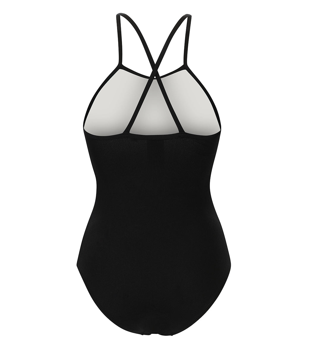 Dolfin Aquashape Women's Color Block Moderate One Piece Swimsuit