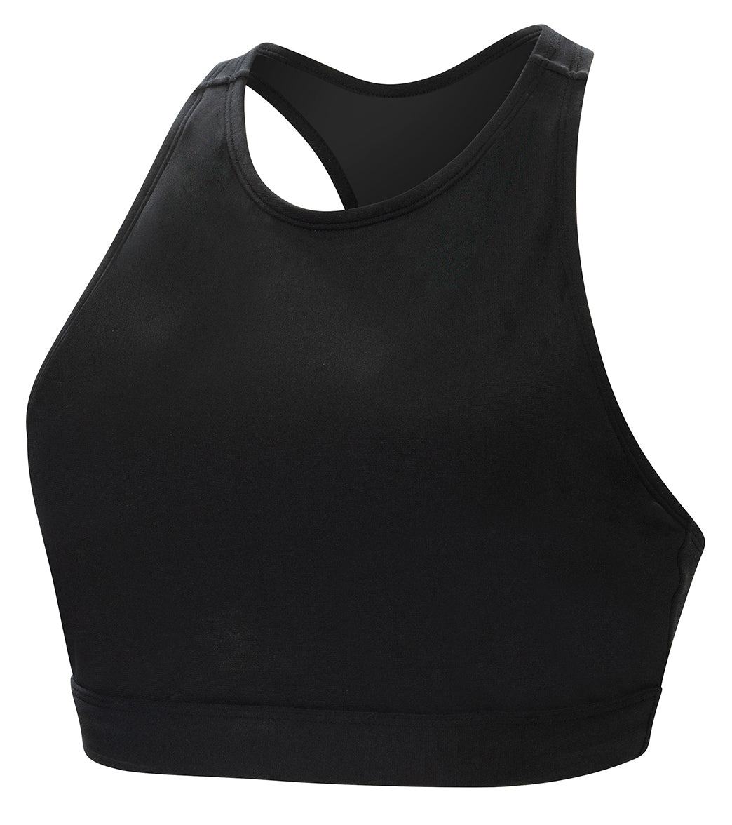 Dolfin Aquashape Women's High Neck Longline Racerback Bikini Top