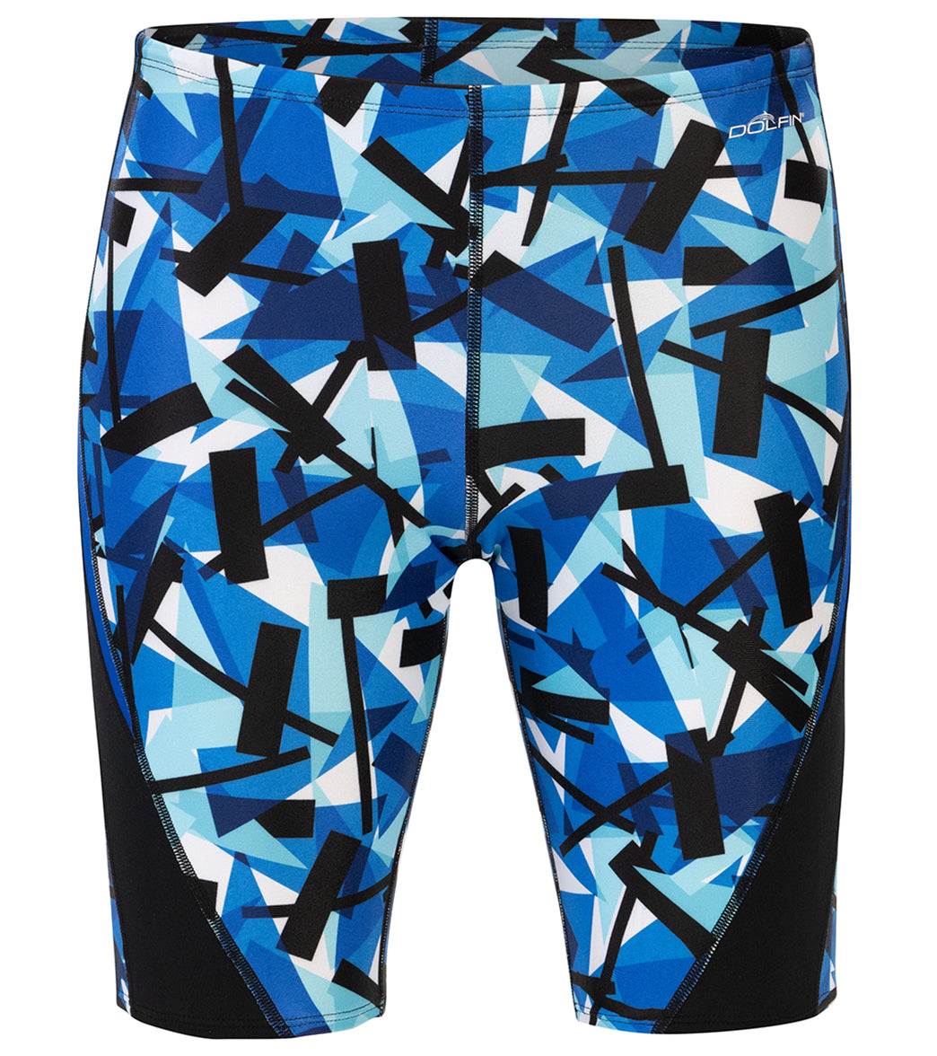 Dolfin Men's Reliance Color Blocked Razor Jammer Swimsuit
