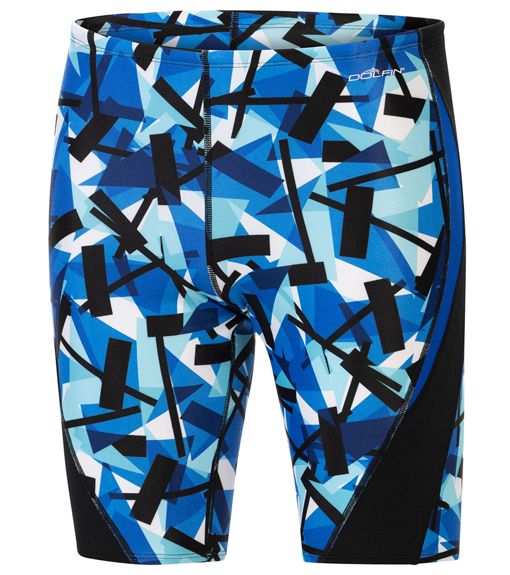 Dolfin Men's Reliance Color Blocked Razor Jammer Swimsuit