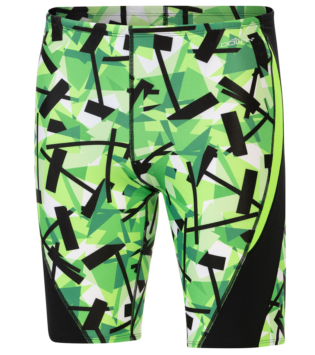 Dolfin Men's Reliance Color Blocked Razor Jammer Swimsuit