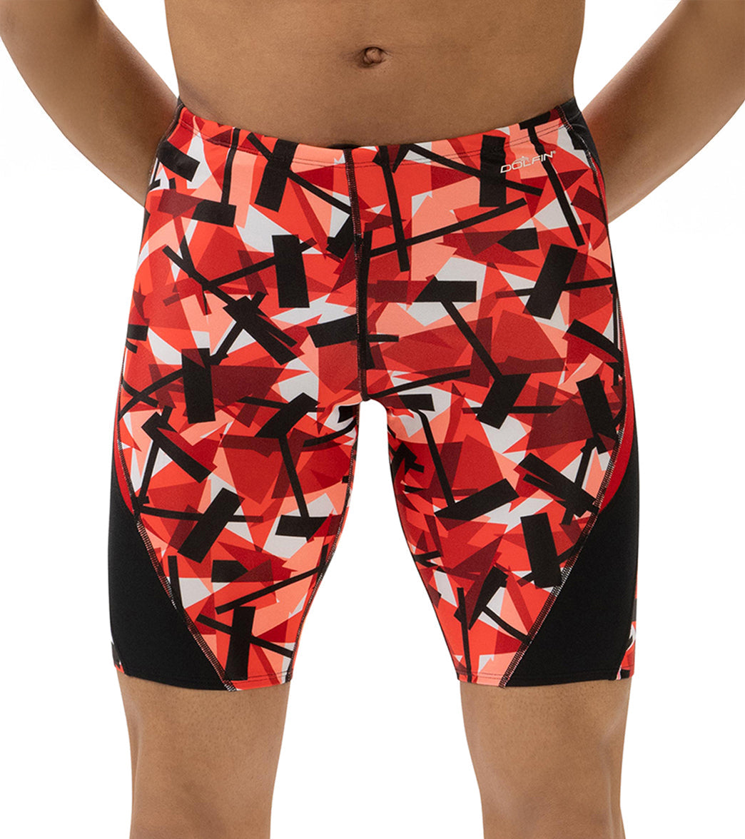 Dolfin Men's Reliance Color Blocked Razor Jammer Swimsuit