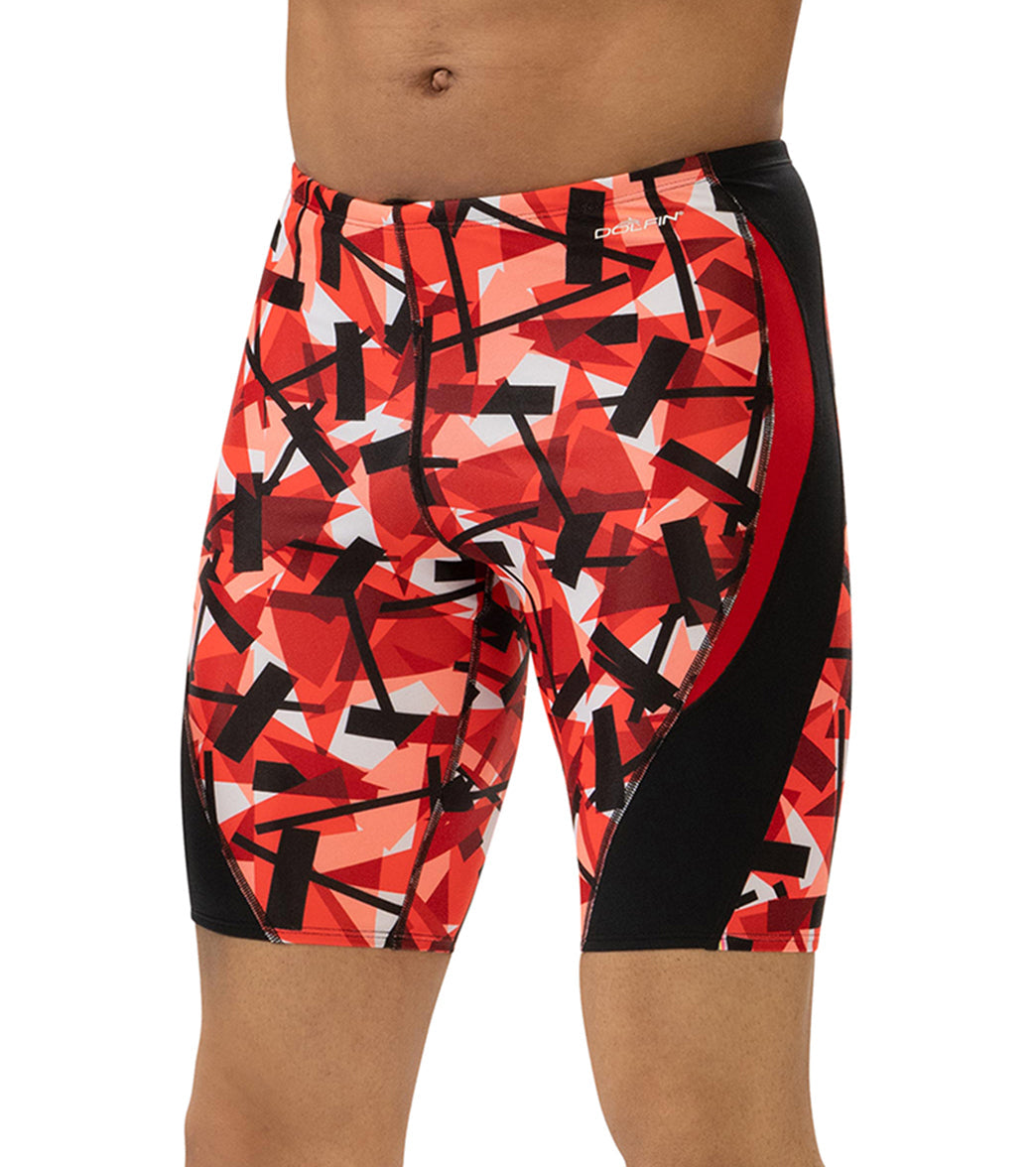 Dolfin Men's Reliance Color Blocked Razor Jammer Swimsuit