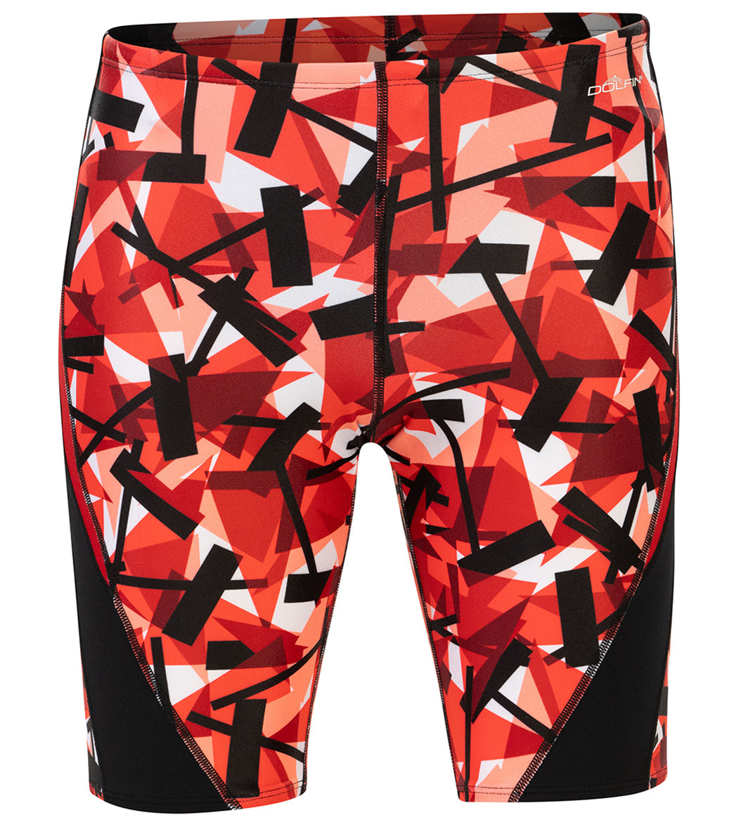 Dolfin Men's Reliance Color Blocked Razor Jammer Swimsuit
