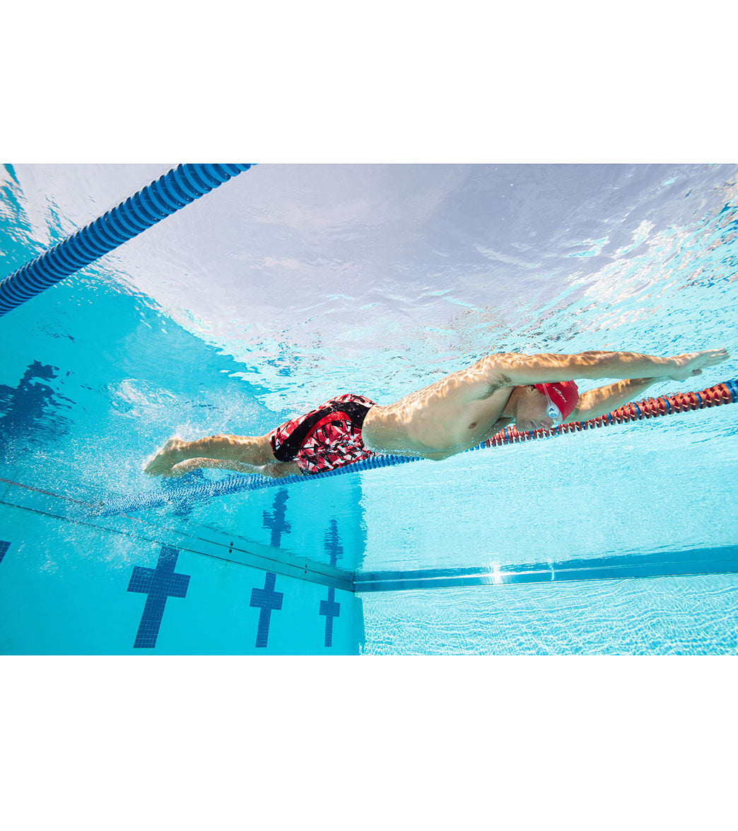 Dolfin Men's Reliance Color Blocked Razor Jammer Swimsuit