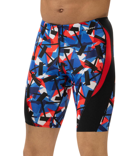 Dolfin Men's Reliance Color Blocked Razor Jammer Swimsuit