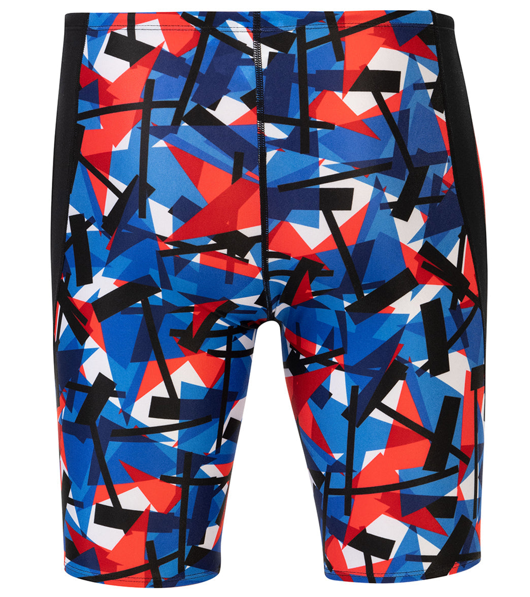 Dolfin Men's Reliance Color Blocked Razor Jammer Swimsuit
