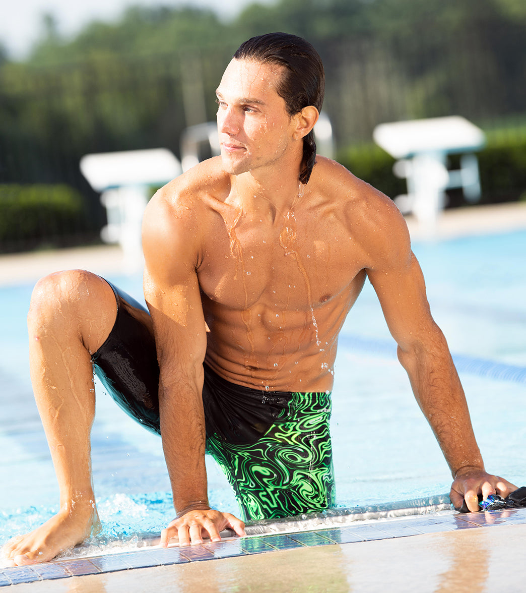 Dolfin Men's Reliance Forcefield Asymmetrical Jammer Swimsuit