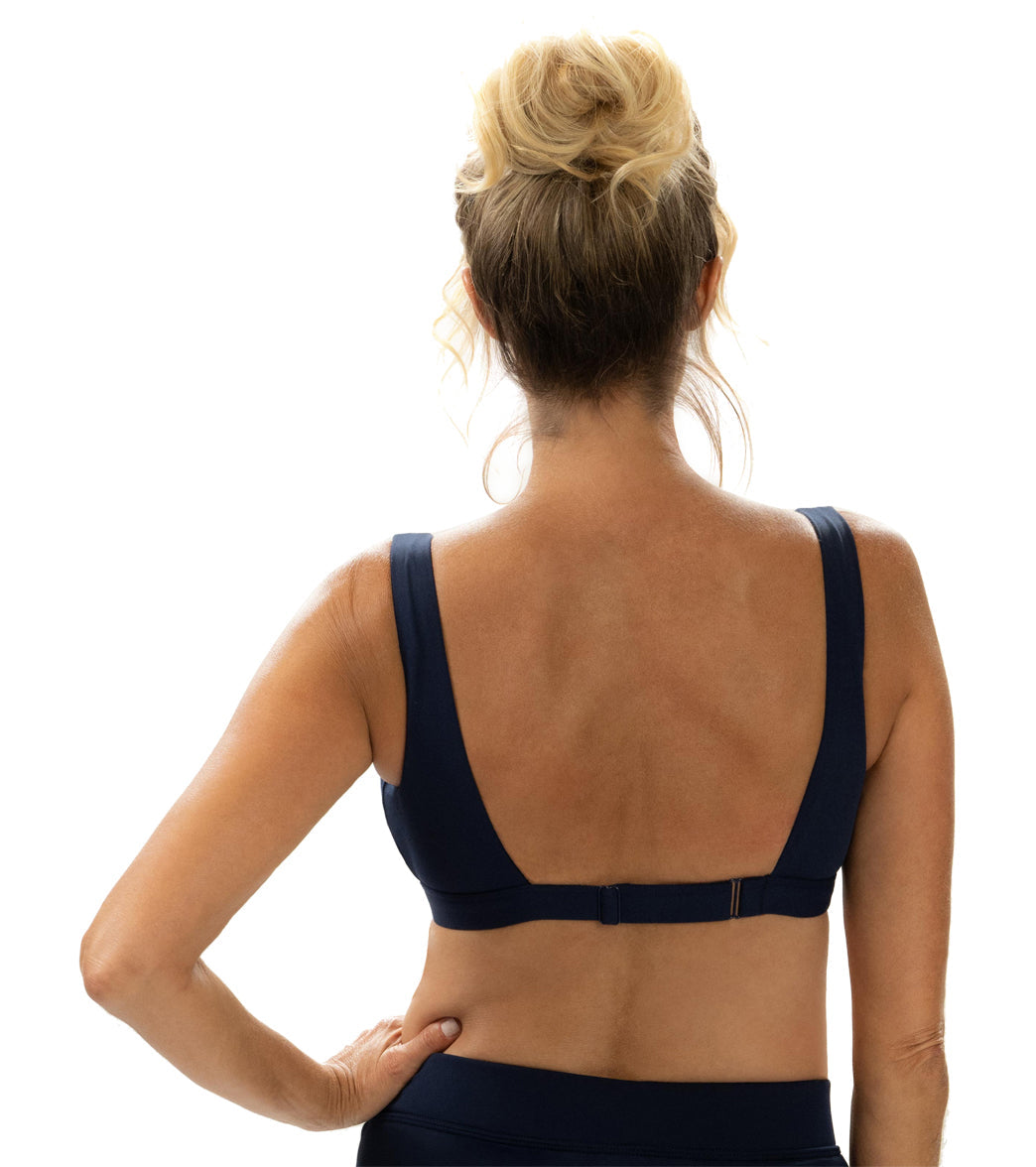 Dolfin Aquashape Women's Solid Scoop Neck Bikini Top