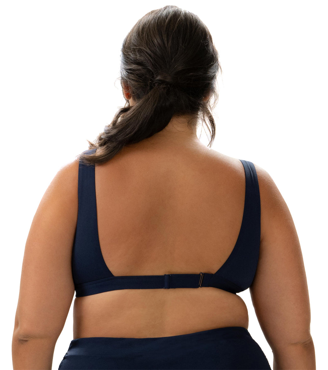 Dolfin Aquashape Women's Solid Scoop Neck Bikini Top