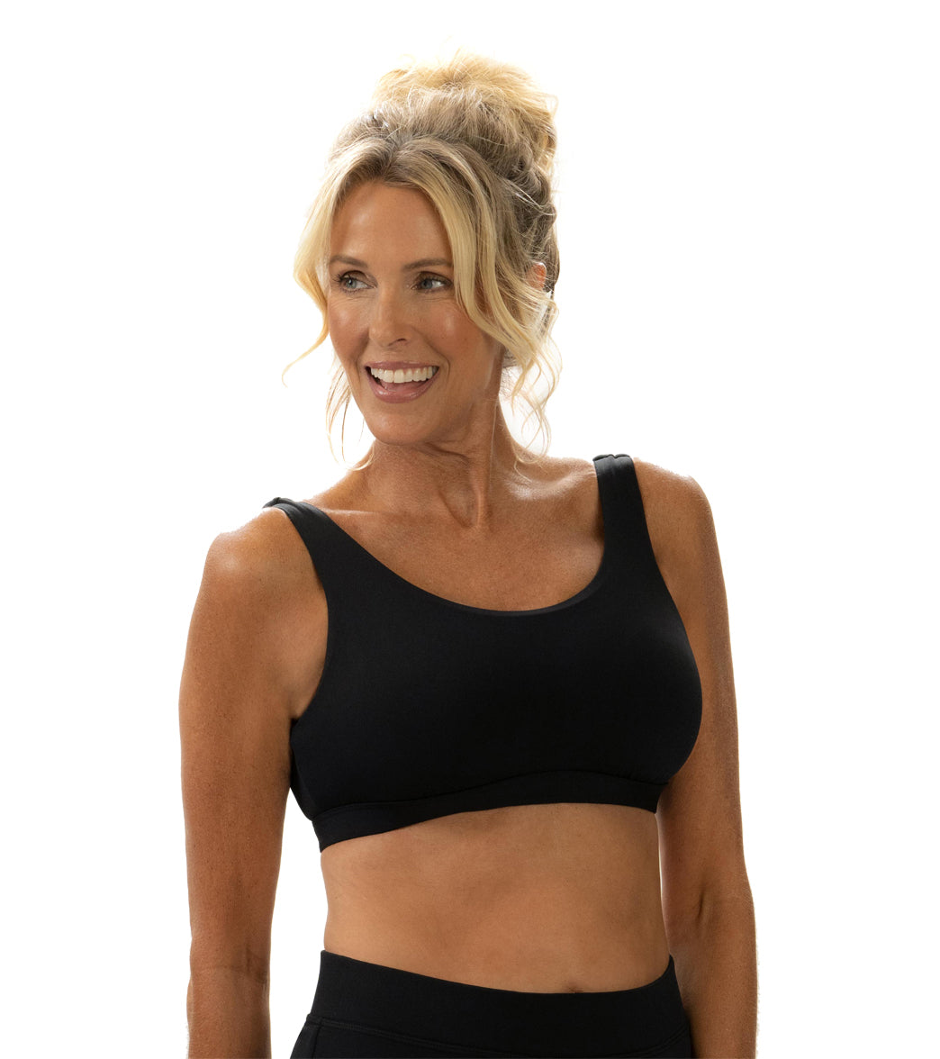 Dolfin Aquashape Women's Solid Scoop Neck Bikini Top