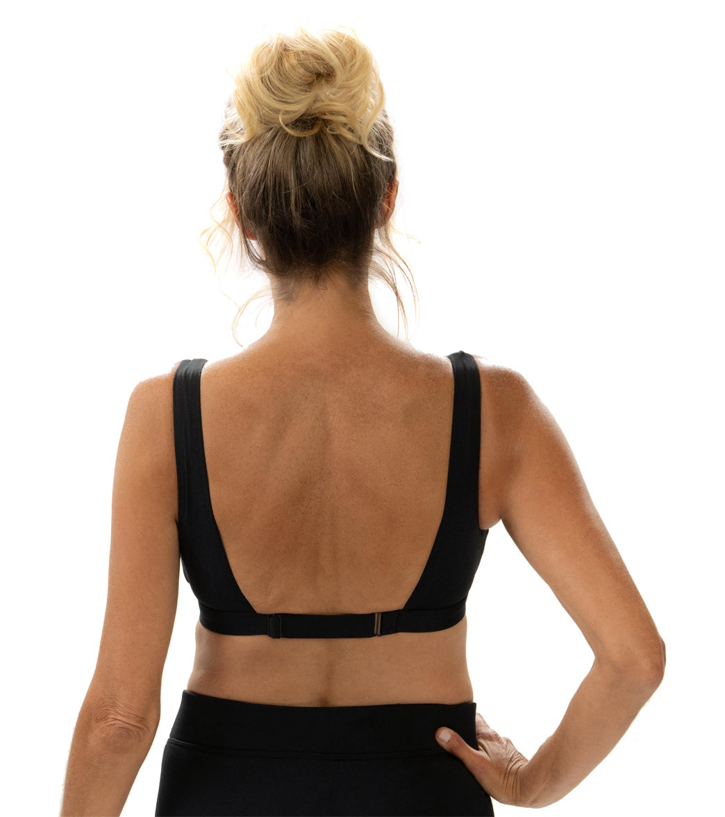 Dolfin Aquashape Women's Solid Scoop Neck Bikini Top