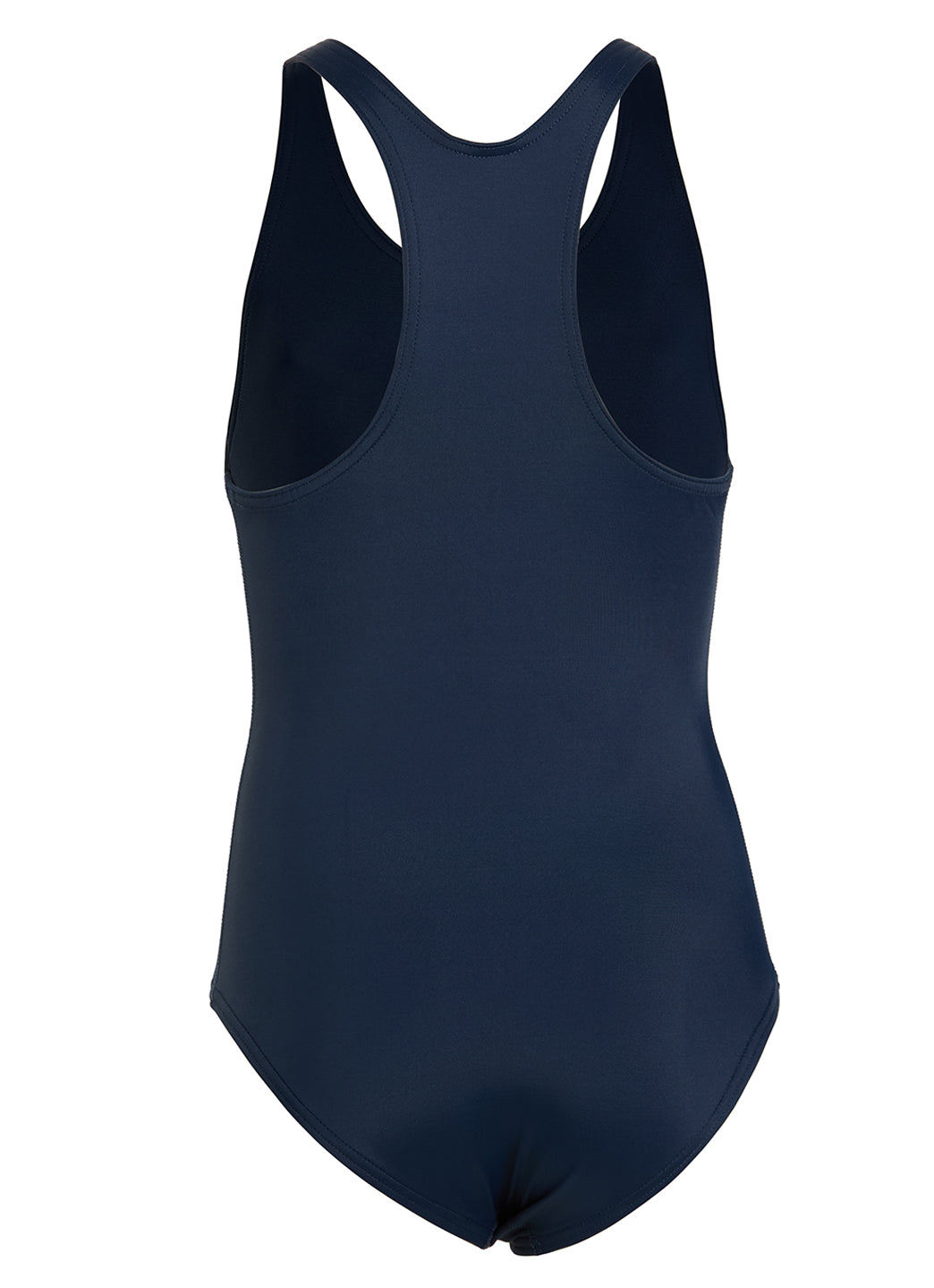 Sporti Girls' Solid Racer Back One Piece Swimsuit (Toddler, Little Kid, Big Kid)