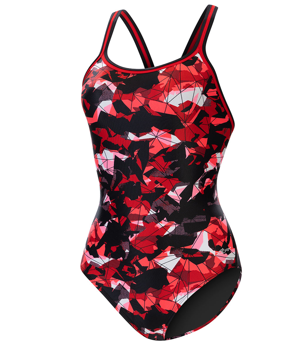 Dolfin Women's Xtrasleek Implode DBX Back One Piece Swimsuit