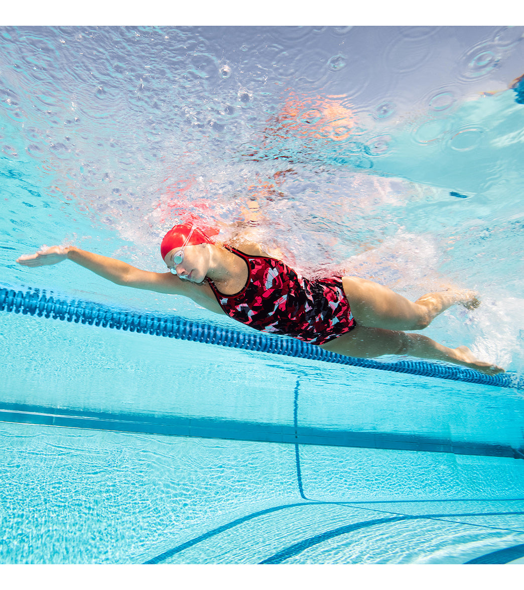 Dolfin Women's Xtrasleek Implode DBX Back One Piece Swimsuit