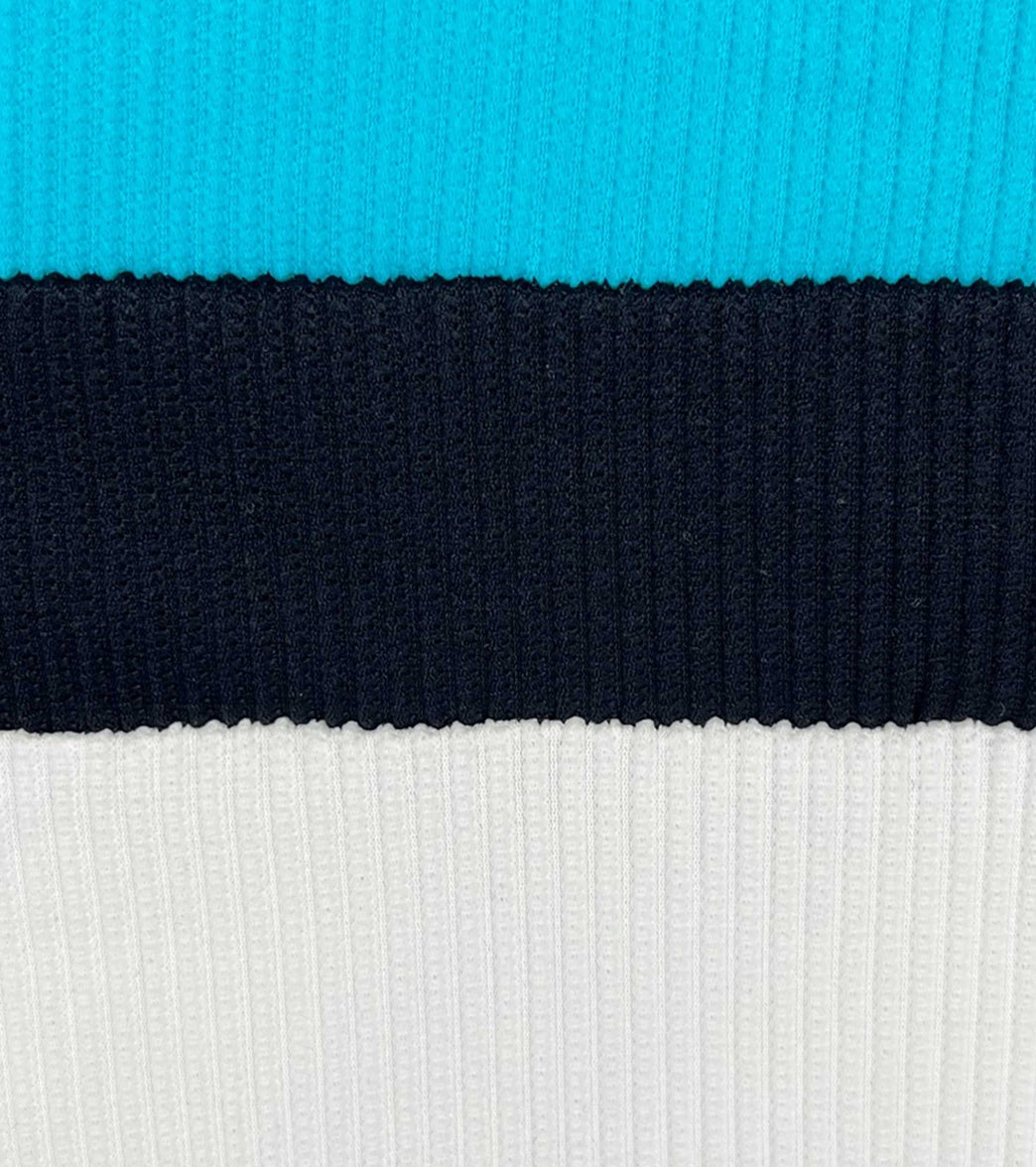 Beach House Women's Color Block Rib Aspire High Neck One Piece Swimsuit