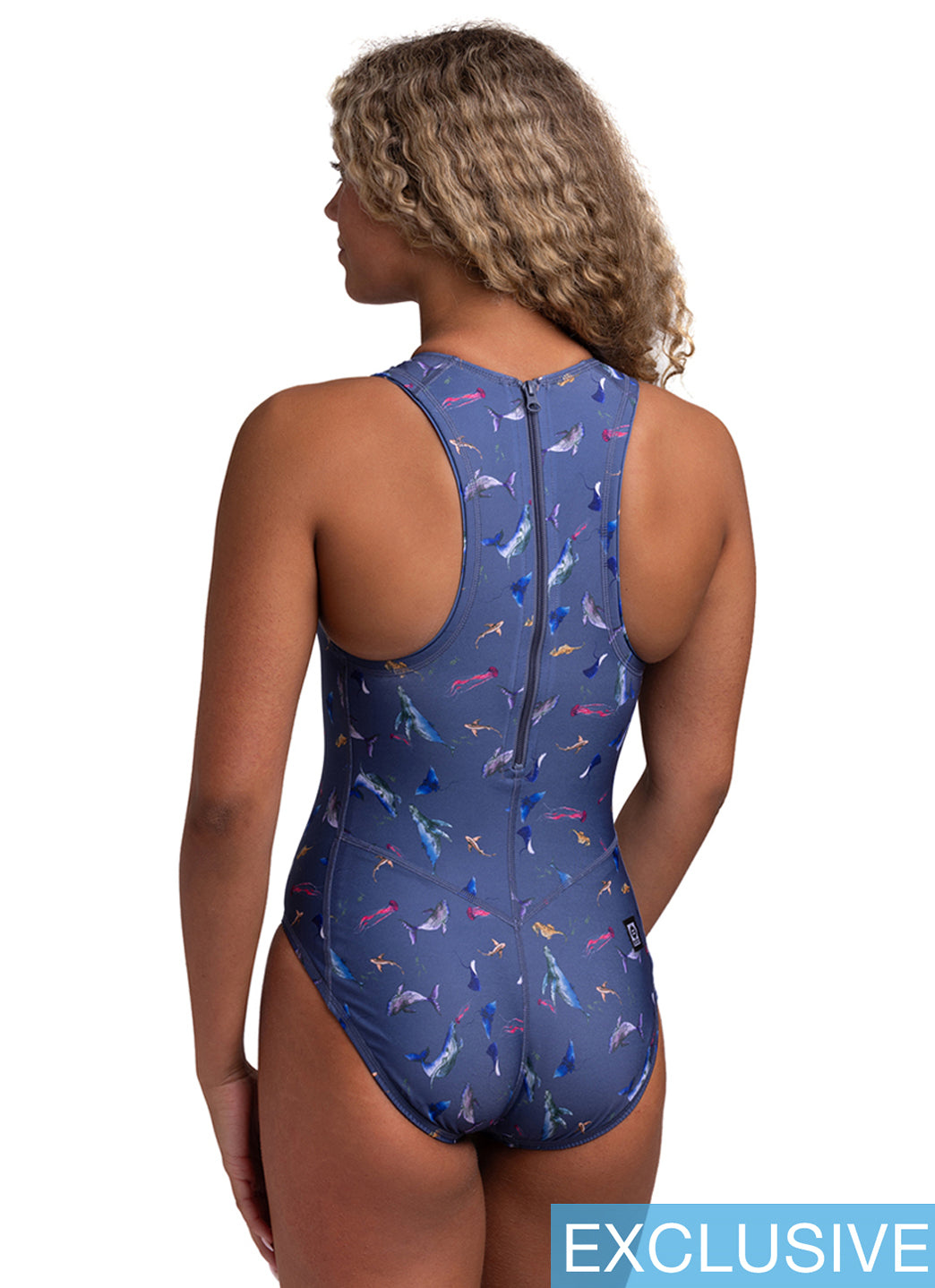 JOLYN Women's Anique Oceanic Water Polo Suit