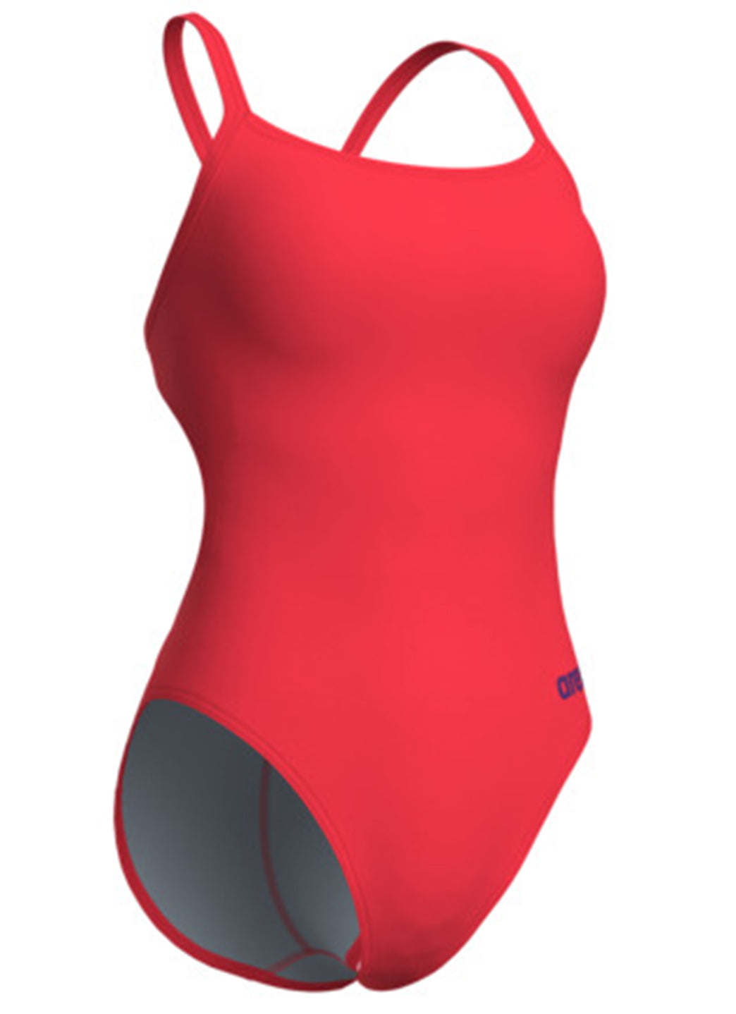 Arena Women's Solid Challenge Back One Piece Swimsuit Bright Coral/Plum