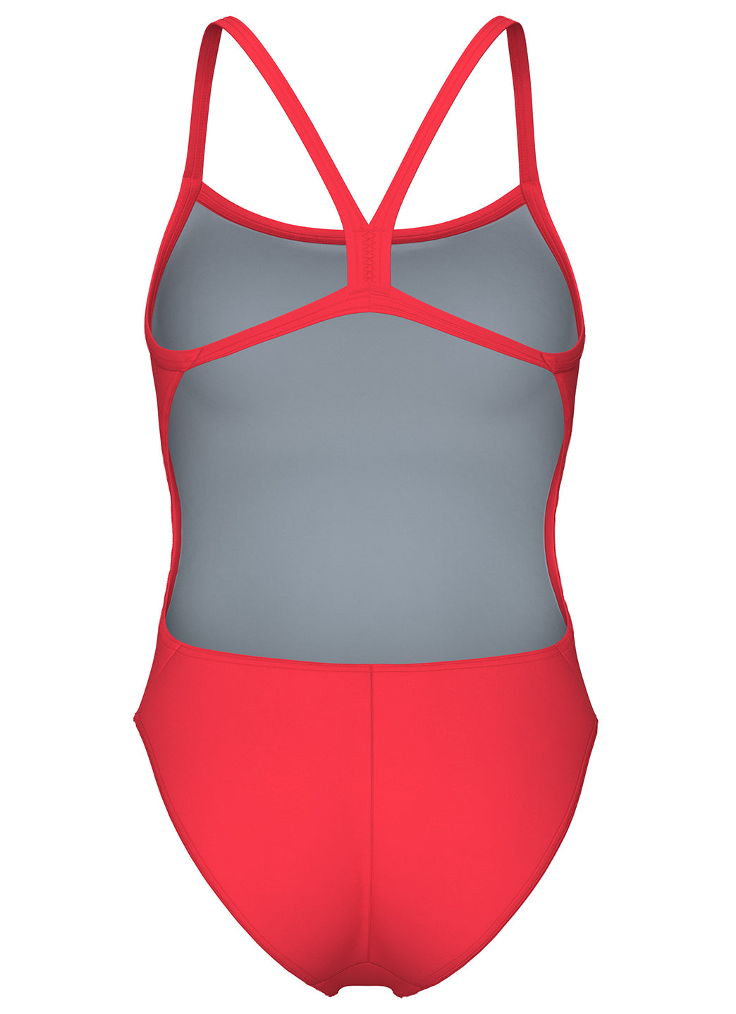 Arena Women's Solid Challenge Back One Piece Swimsuit Bright Coral/Plum