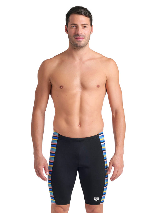Arena Men's Racing Stripe Jammer Swimsuit