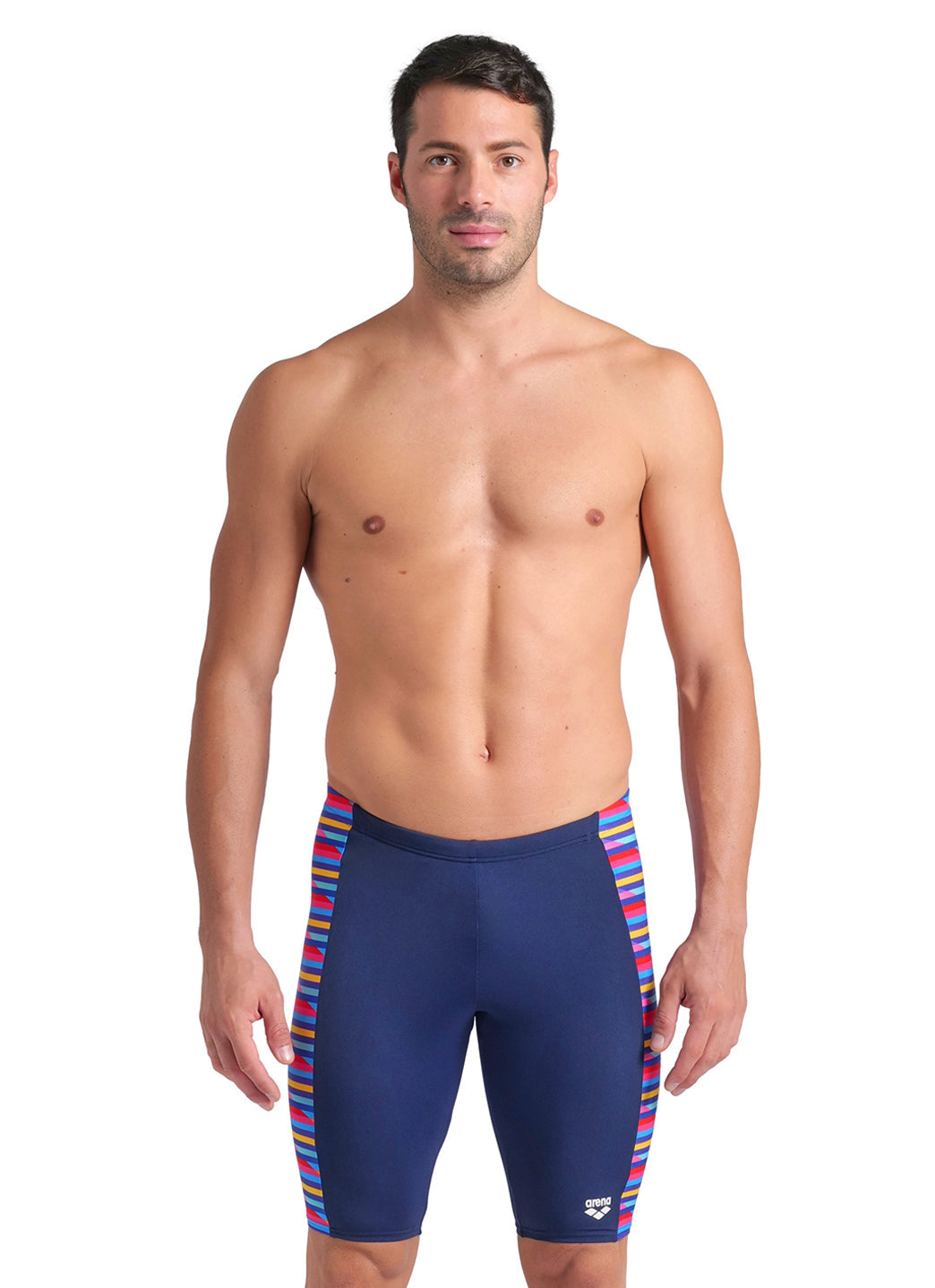 Arena Men's Racing Stripe Jammer Swimsuit