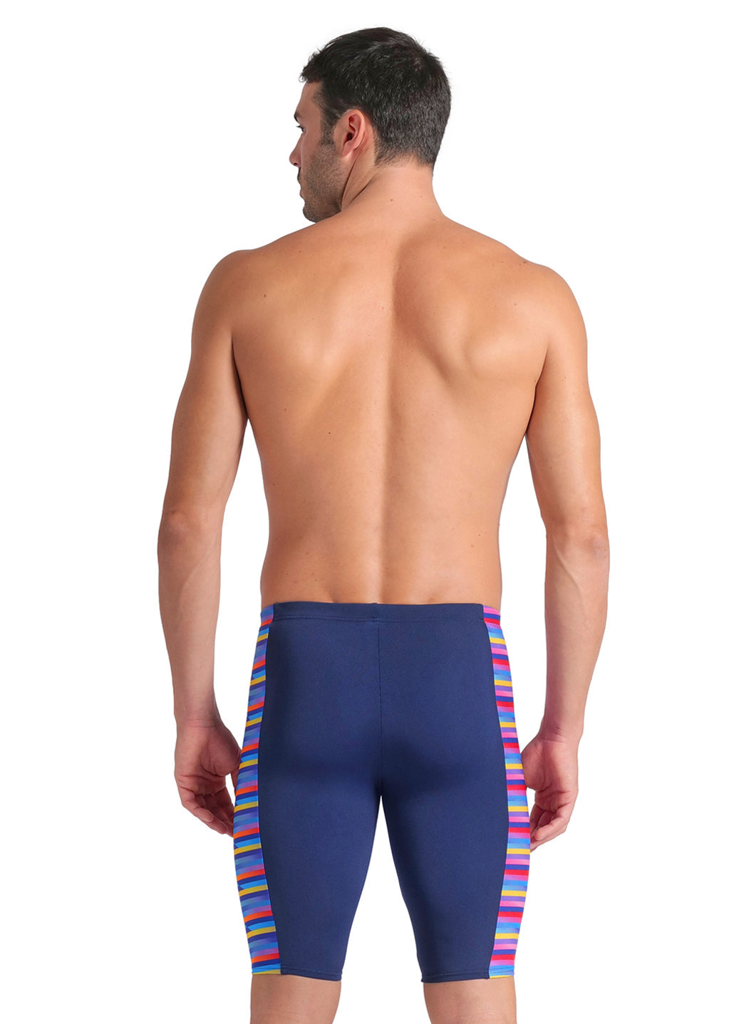 Arena Men's Racing Stripe Jammer Swimsuit
