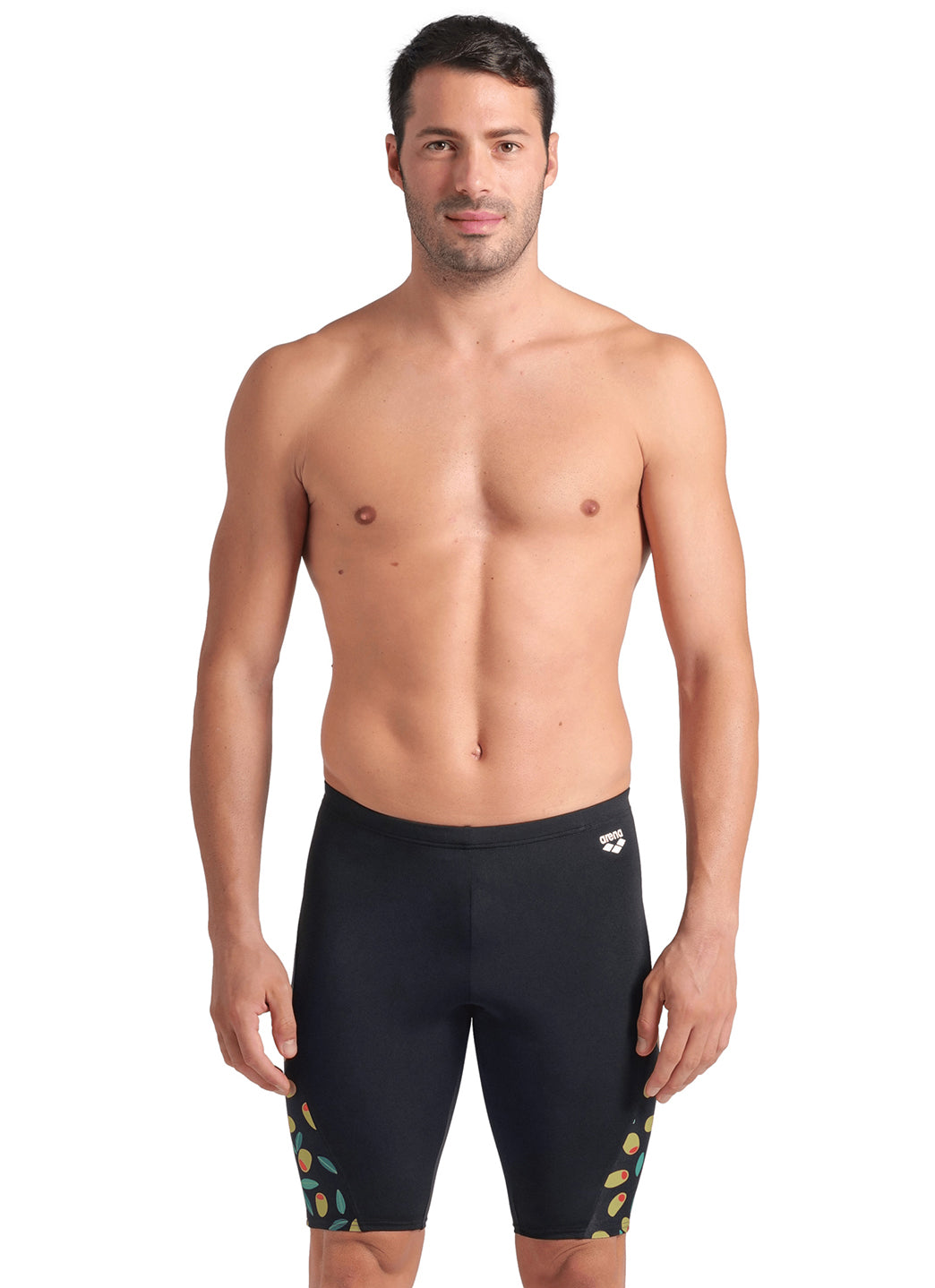 Arena Men's Olives Jammer Swimsuit