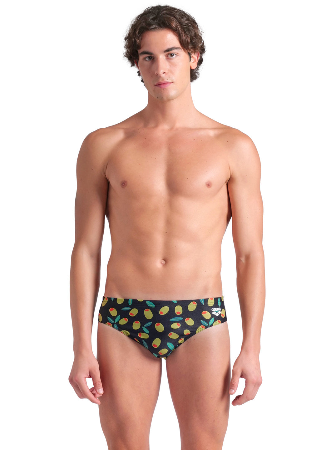 Arena Men's Olives Brief Swimsuit