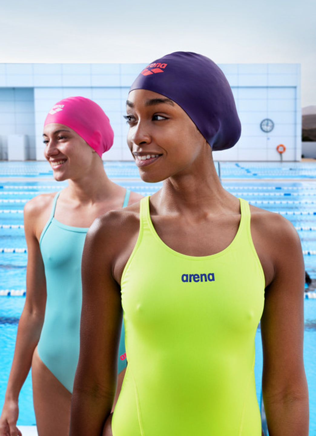 Arena Long Hair Swim Cap
