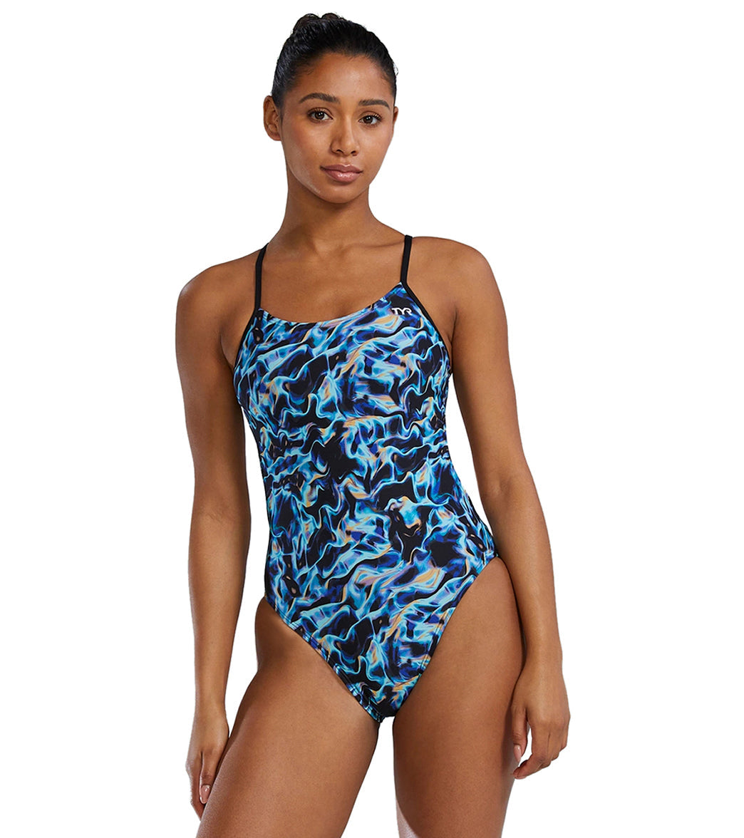 TYR Women's Energia Cutoutfit Durafast Elite One Piece Swimsuit