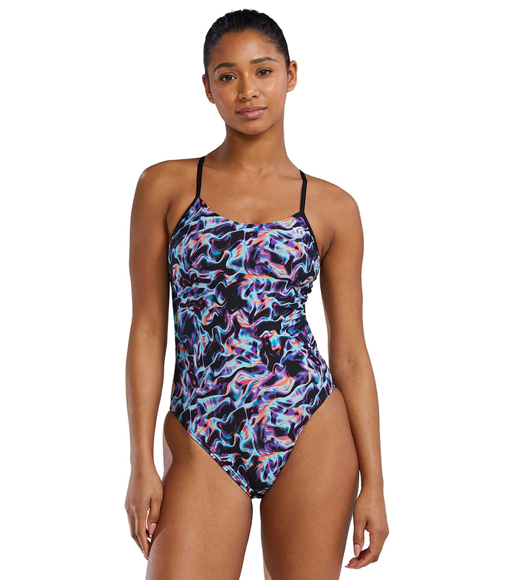 TYR Women's Energia Cutoutfit Durafast Elite One Piece Swimsuit