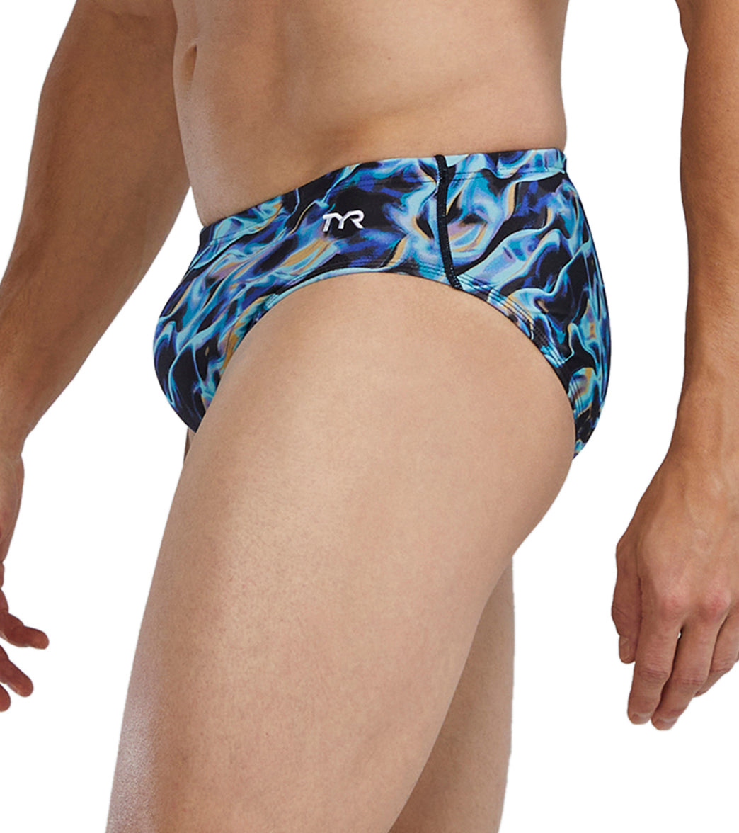 TYR Men's Energia Durafast Elite Brief Swimsuit