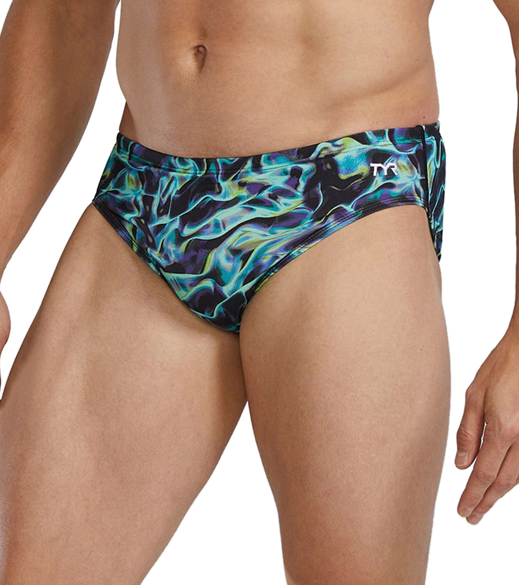 TYR Men's Energia Durafast Elite Brief Swimsuit