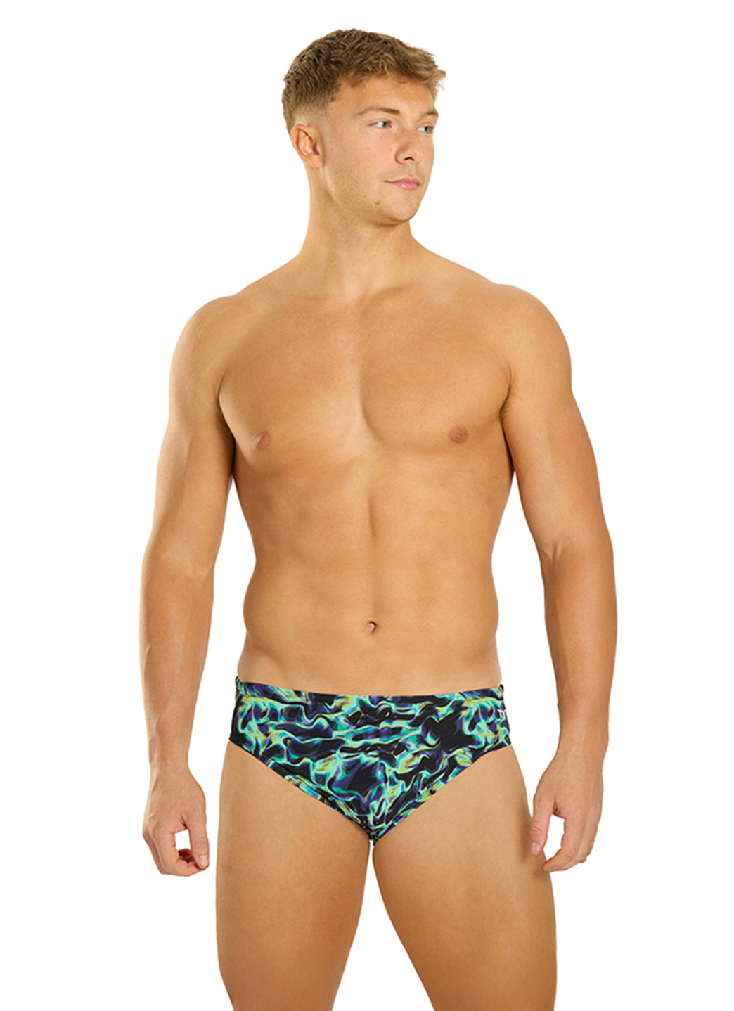 TYR Men's Energia Durafast Elite Brief Swimsuit