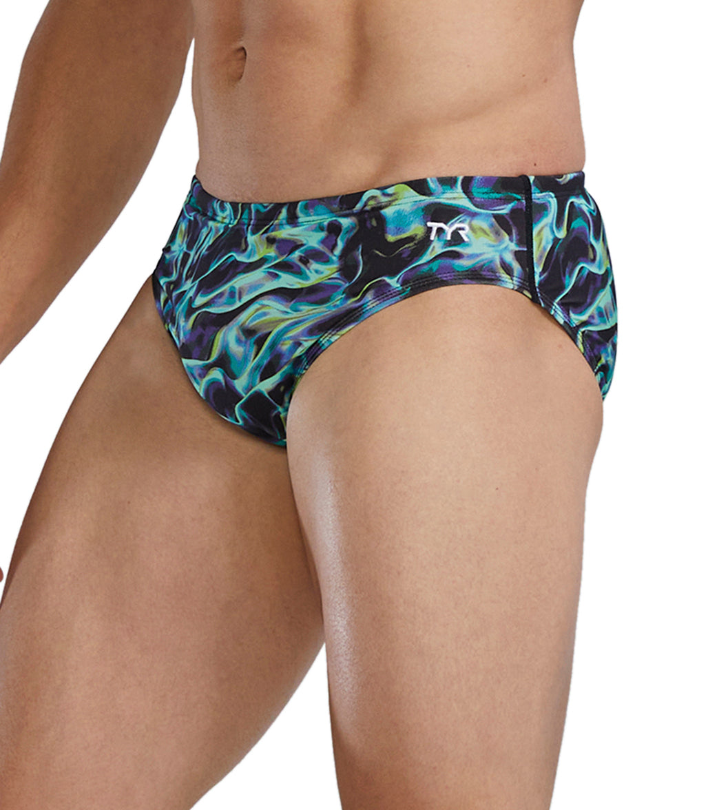 TYR Men's Energia Durafast Elite Brief Swimsuit