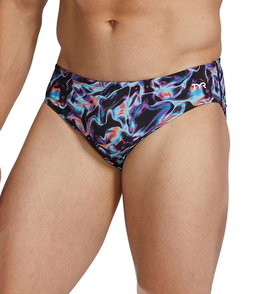 TYR Men's Energia Durafast Elite Brief Swimsuit