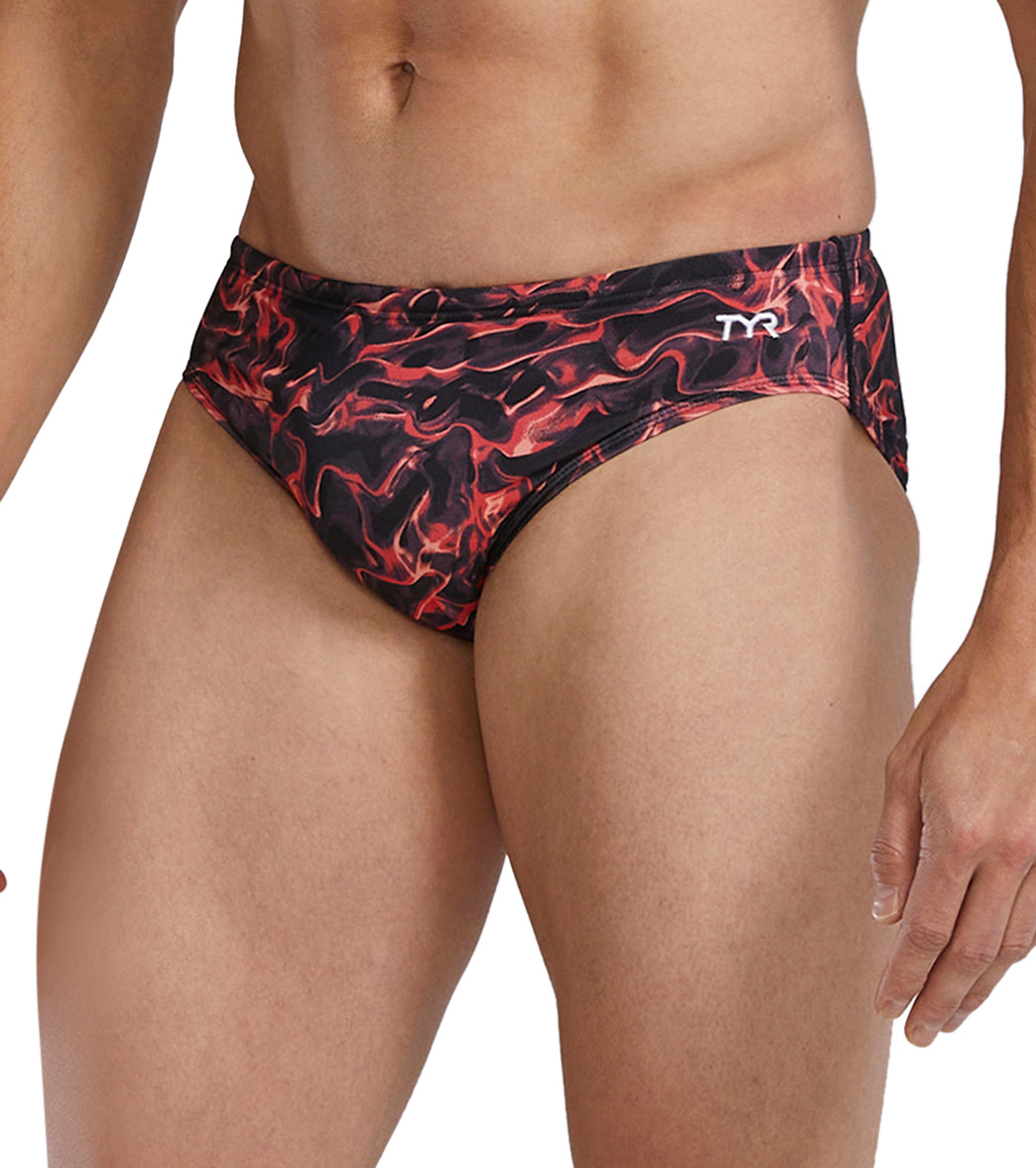 TYR Men's Energia Durafast Elite Brief Swimsuit
