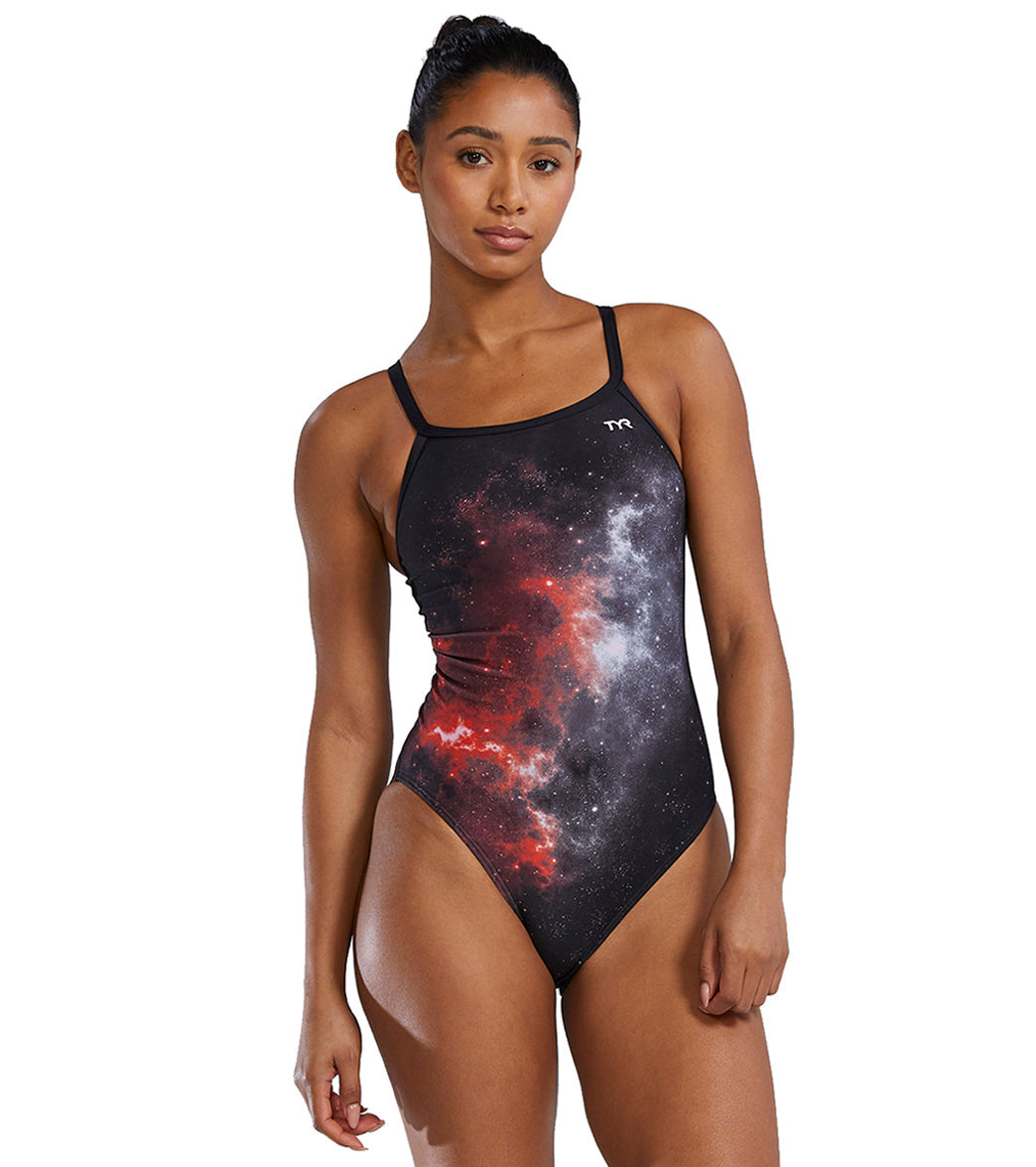 TYR Women's Starborne Diamondfit Durafast Elite One Piece Swimsuit