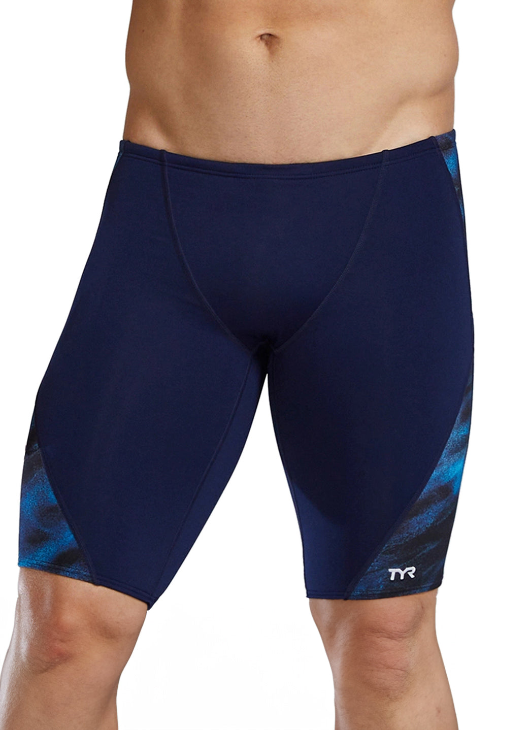 TYR Men's Soren Blade Splice Durafast Elite Jammer Swimsuit