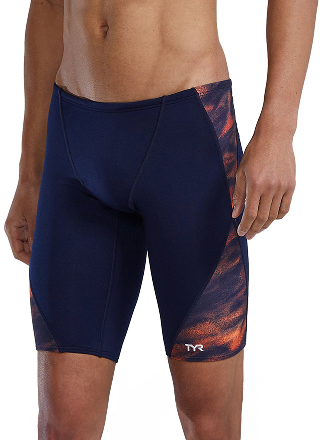 TYR Men's Soren Blade Splice Durafast Elite Jammer Swimsuit