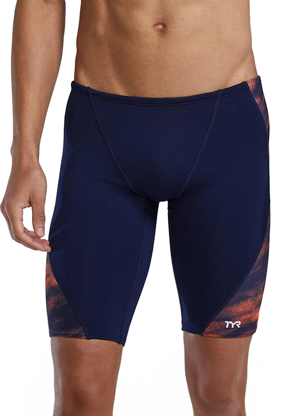 TYR Men's Soren Blade Splice Durafast Elite Jammer Swimsuit