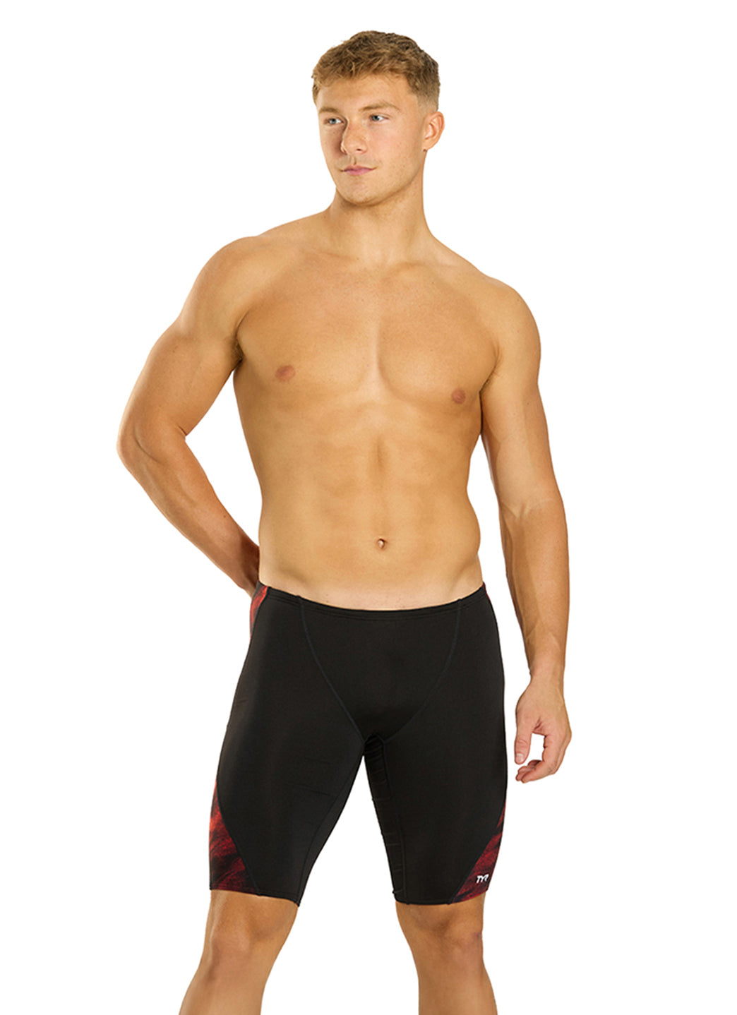 TYR Men's Soren Blade Splice Durafast Elite Jammer Swimsuit