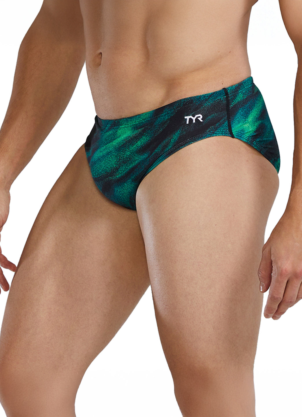TYR Men's Soren Durafast Elite Brief Swimsuit
