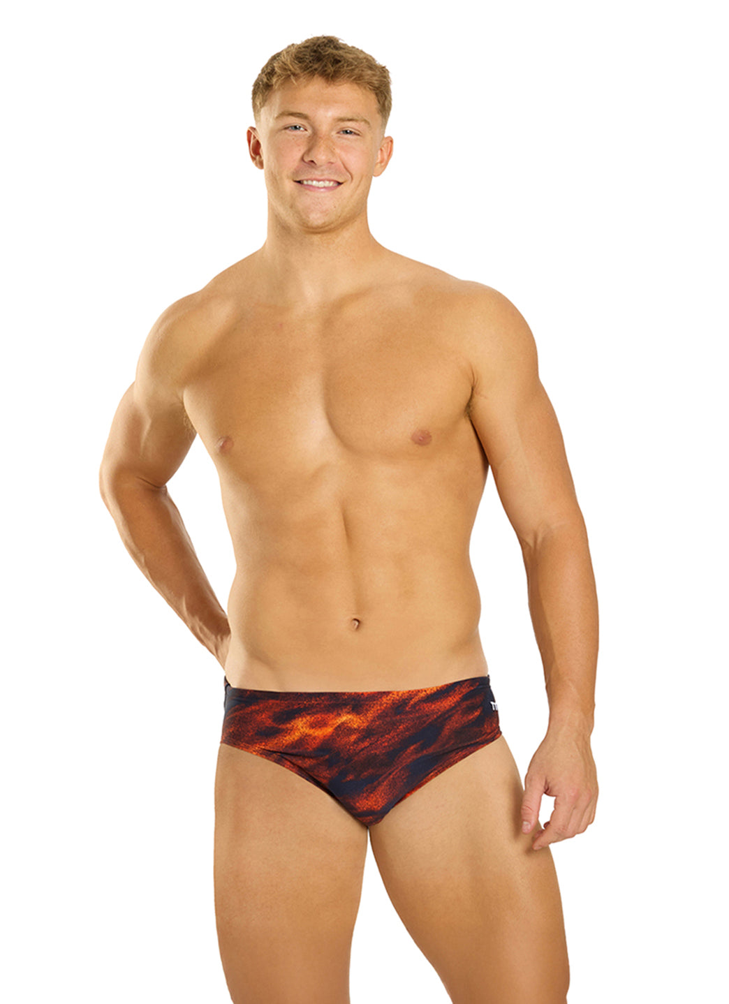 TYR Men's Soren Durafast Elite Brief Swimsuit