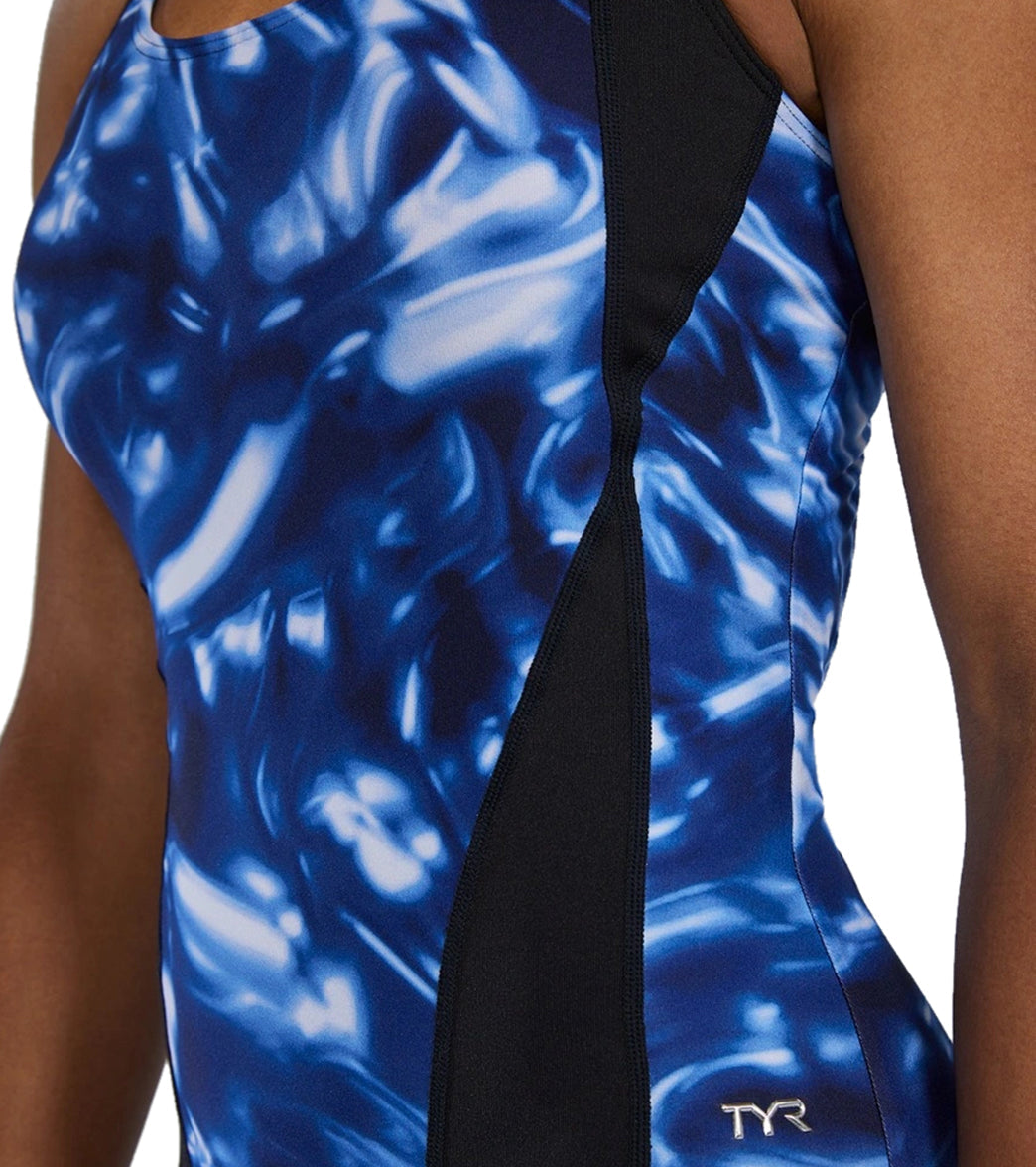 TYR Women's Rivo Max Splice Controlfit Durafast Elite One Piece Swimsuit