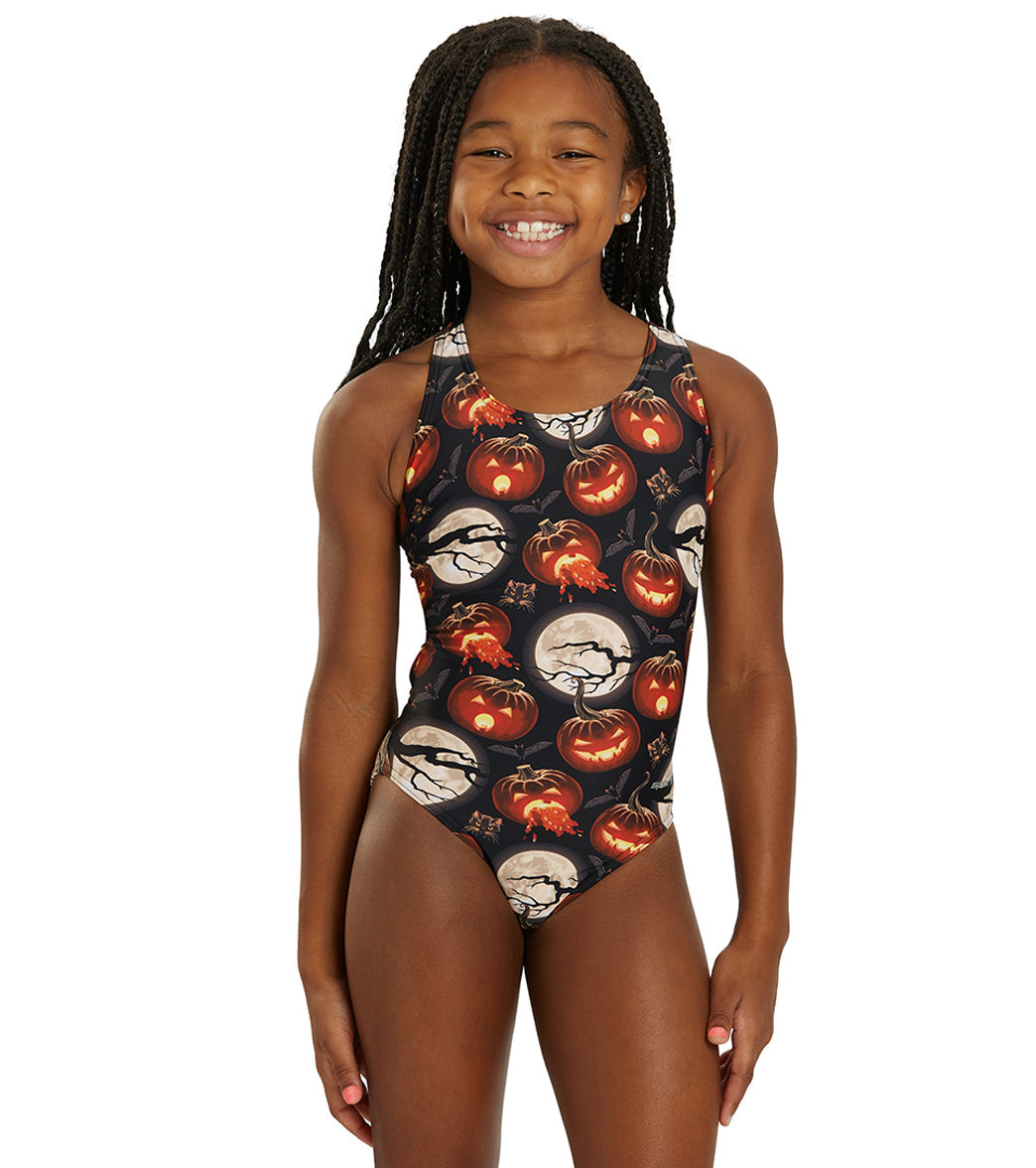 Sporti Fright Night Wide Strap One Piece Swimsuit (22-44)