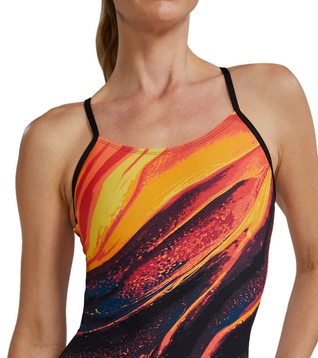 TYR Women's Vesuvius Cutoutfit One Piece Swimsuit