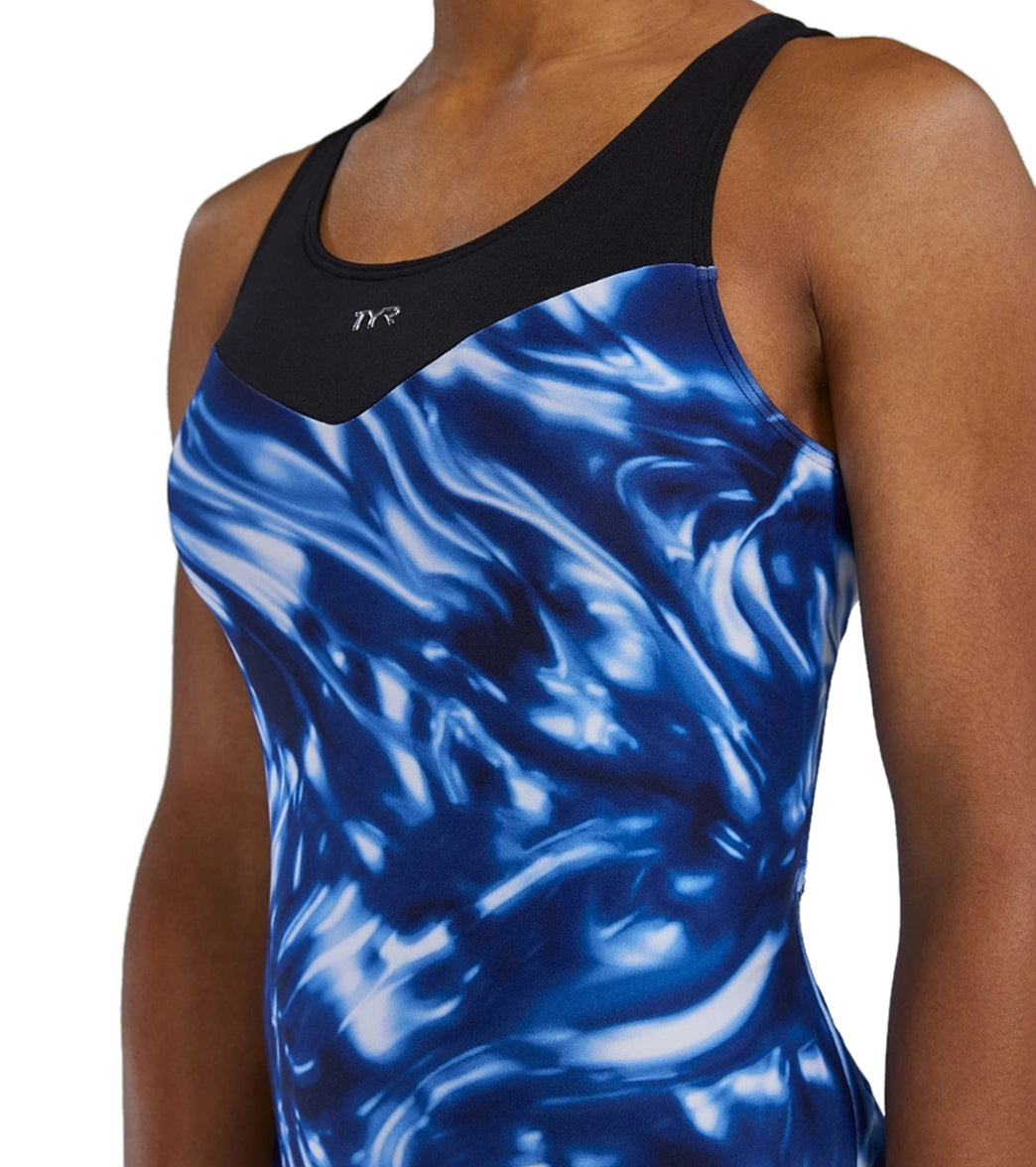 TYR Women's Rivo Racerback Controlfit Durafast Elite One Piece Swimsuit