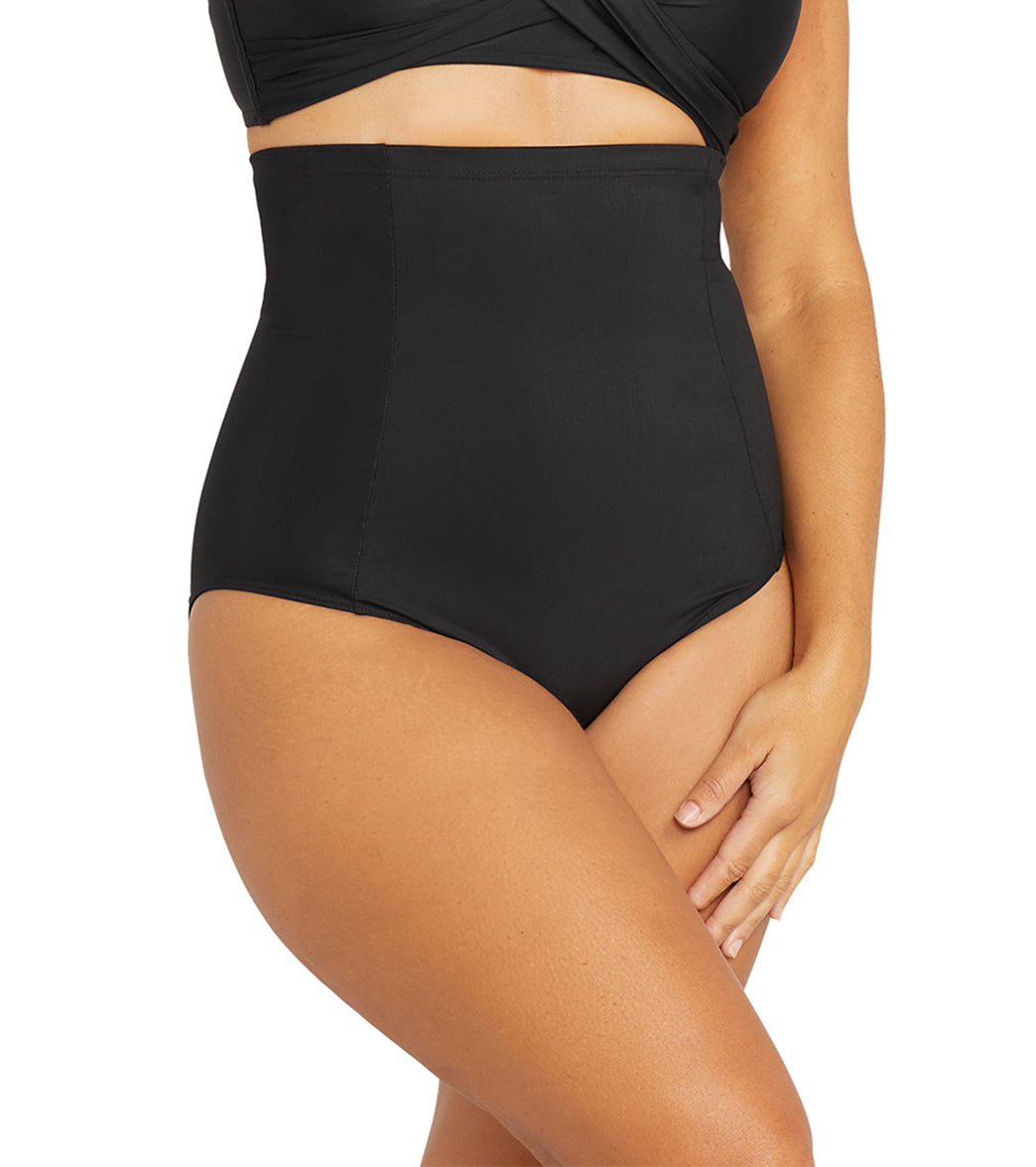 Artesands Woman's Plus Size Sculpt Michaelangelo High Waist Bikini Bottom