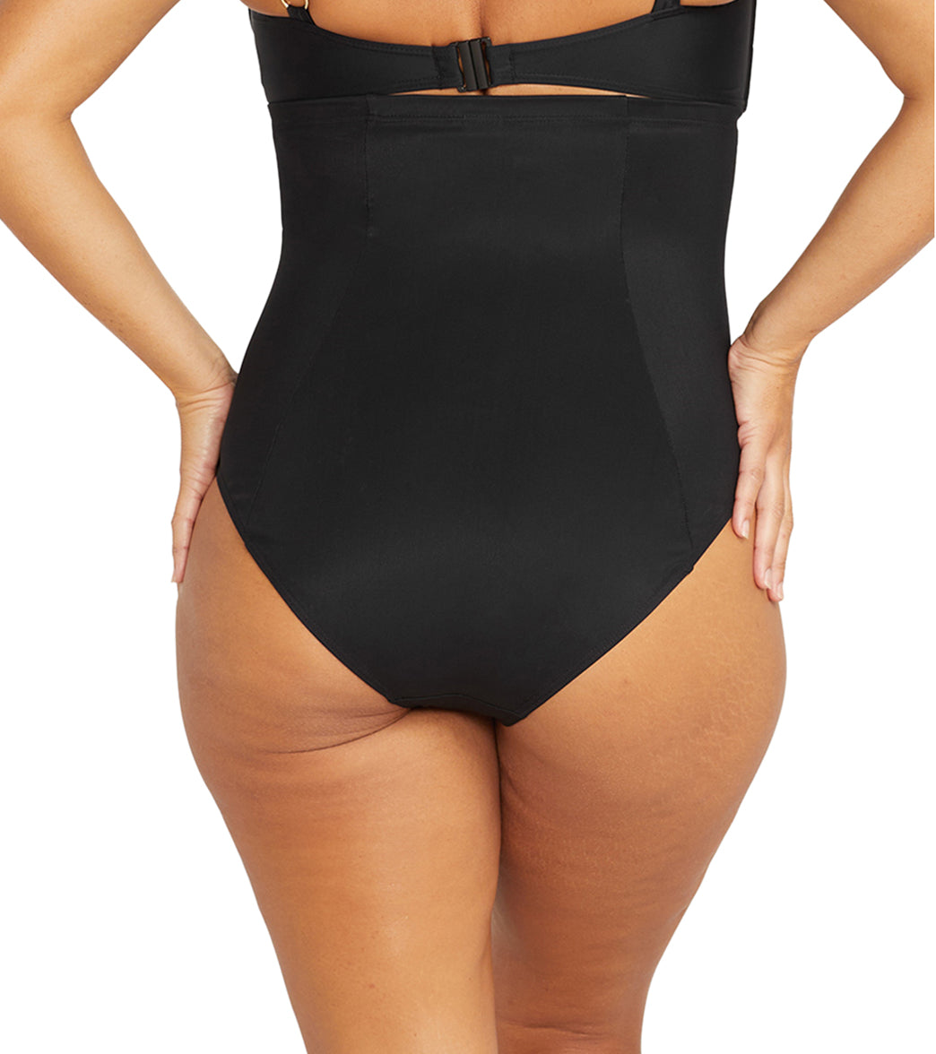 Artesands Woman's Plus Size Sculpt Michaelangelo High Waist Bikini Bottom